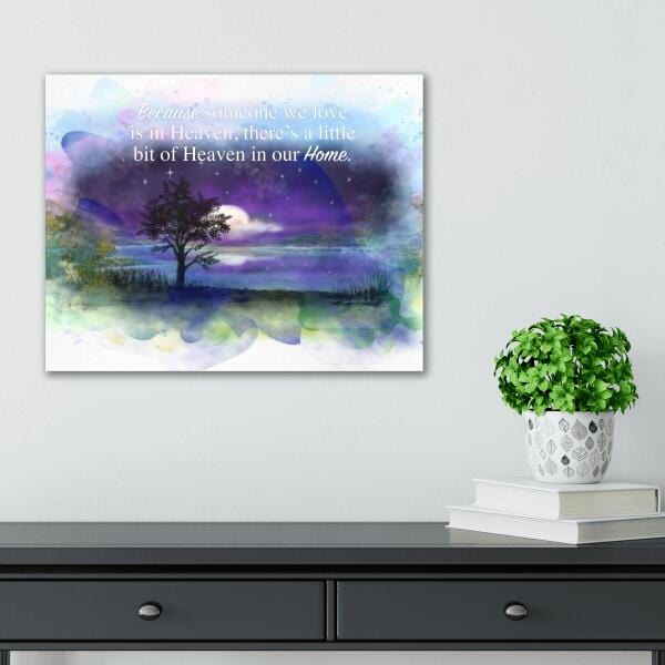 Moonlight Memorial Canvas Print
